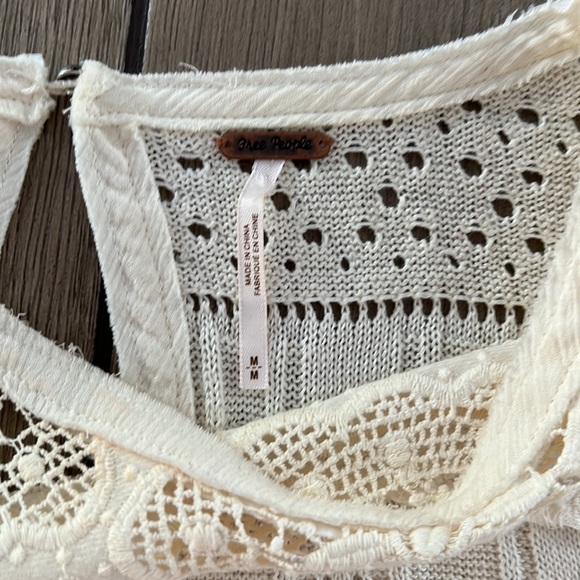 Free People Once Upon a Time Sweater in Ivory - Picture 13 of 13